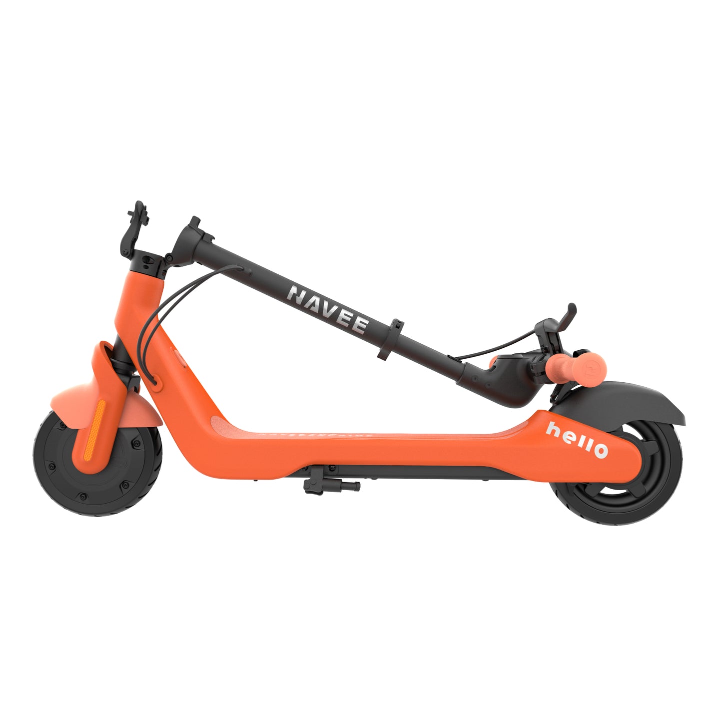 NAVEE K100 Pro Kids Foldable Electric Scooter with 8.7-Mile Range, Adjustable Handlebar Height, RGB Ambient Lights and Foldable Design