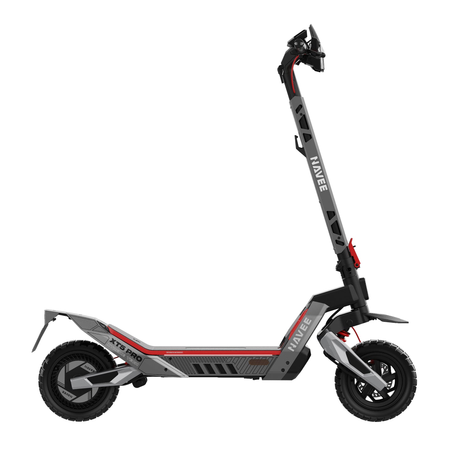 NAVEE XT5 Pro Off-Road Foldable Electric Scooter with 46.6-Mile Range, 31 MPH Top Speed, 2200W Peak Motor and Patented Suspension System