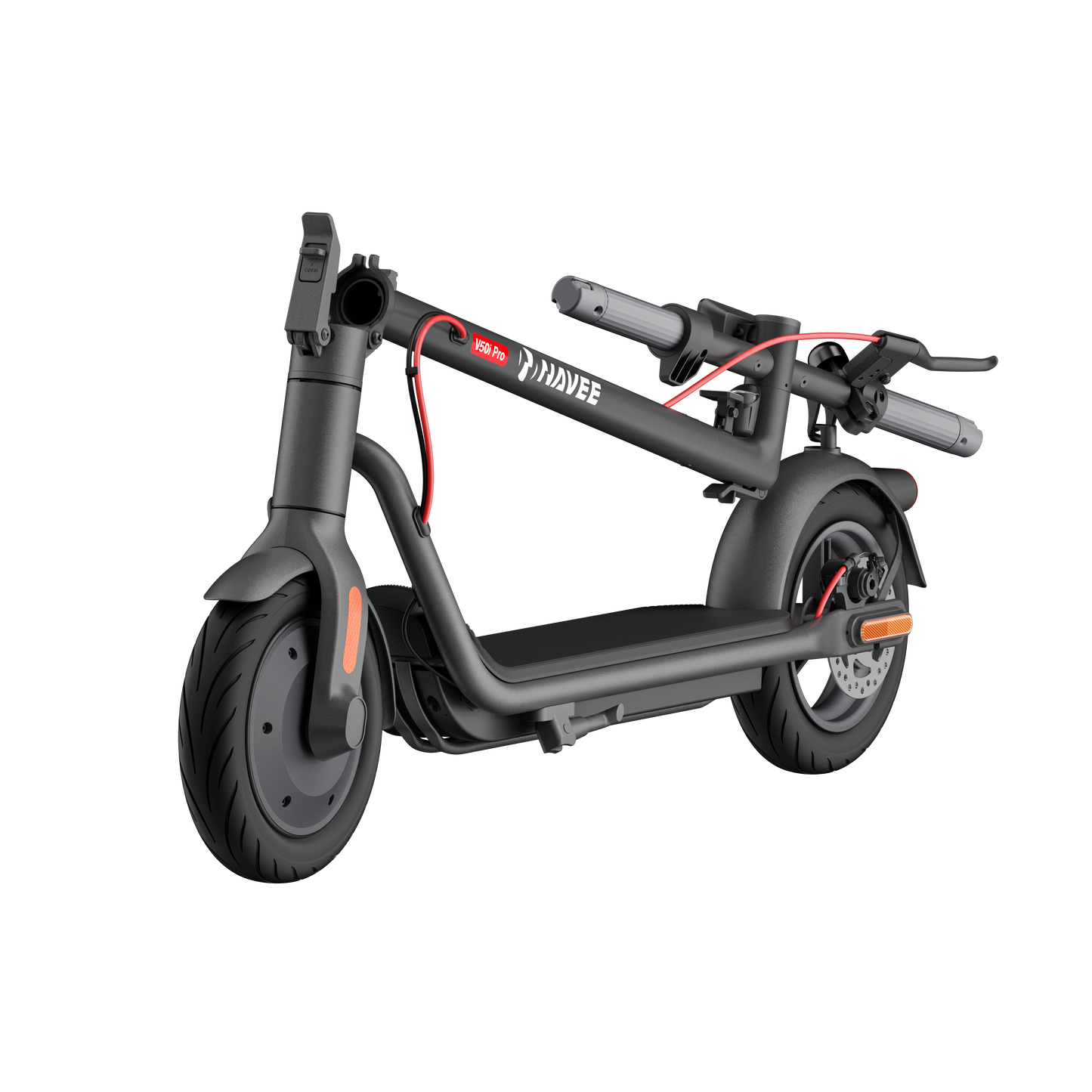 NAVEE V50i Pro Foldable Electric Scooter with 31.1-Mile Range, 20 MPH Top Speed, 700W Peak Motor and 10" Pneumatic Tires
