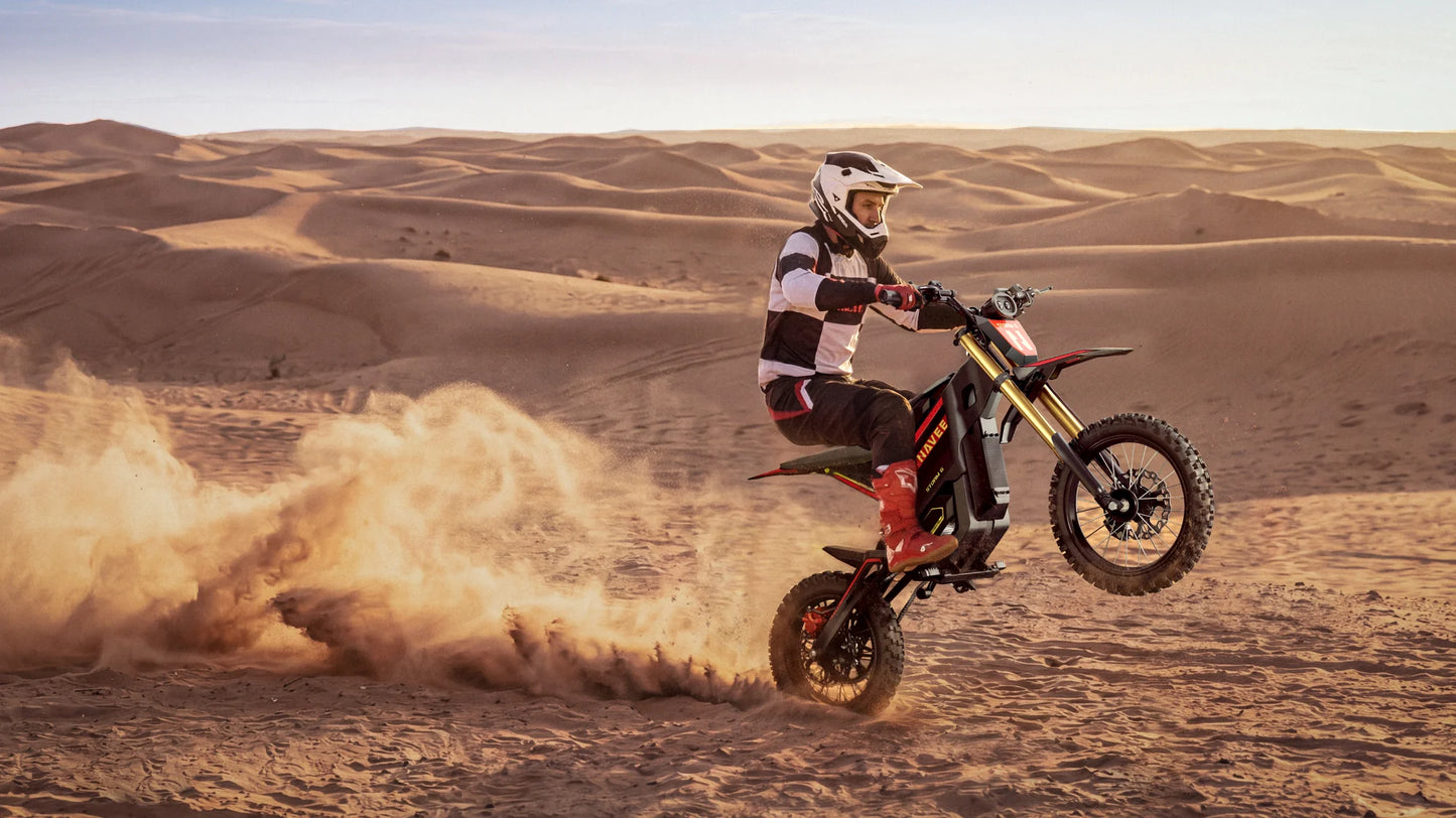 NAVEE Storm G High-Performance Electric Bike with 31-Mile Range, 34 MPH Top Speed, 2000W Mid-Drive Motor and Dual Hydraulic Suspension