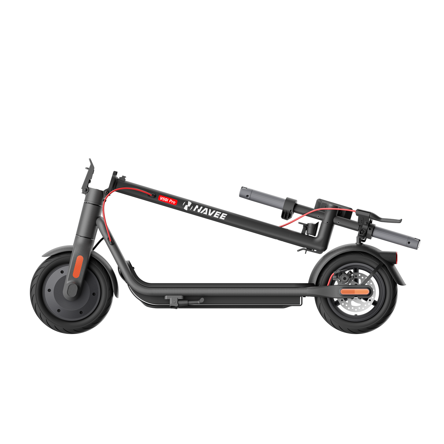 NAVEE V50i Pro Foldable Electric Scooter with 31.1-Mile Range, 20 MPH Top Speed, 700W Peak Motor and 10" Pneumatic Tires