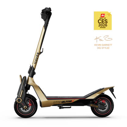 NAVEE UT5 Ultra X Dual Motor Electric Scooter with 74.6-Mile Range, 43.5 MPH Top Speed, 2400W Dual Motors and Dual Hydraulic Suspension