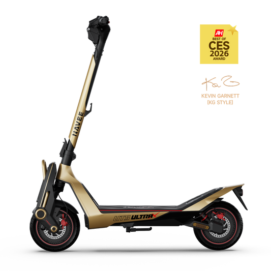 NAVEE UT5 Ultra X Dual Motor Electric Scooter with 74.6-Mile Range, 43.5 MPH Top Speed, 2400W Dual Motors and Dual Hydraulic Suspension