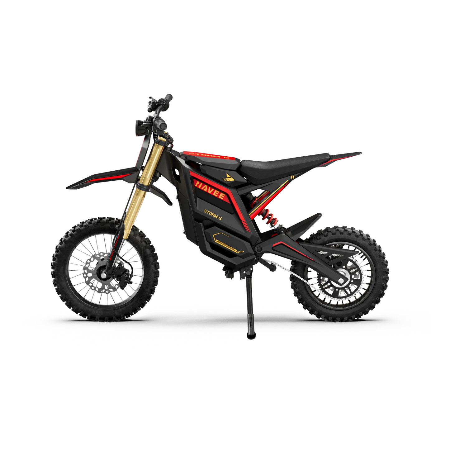 NAVEE Storm G High-Performance Electric Bike with 31-Mile Range, 34 MPH Top Speed, 2000W Mid-Drive Motor and Dual Hydraulic Suspension