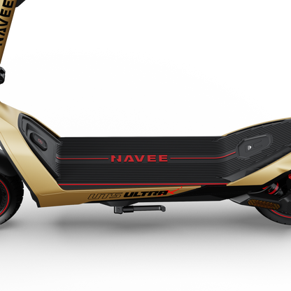 NAVEE UT5 Ultra X Dual Motor Electric Scooter with 74.6-Mile Range, 43.5 MPH Top Speed, 2400W Dual Motors and Dual Hydraulic Suspension