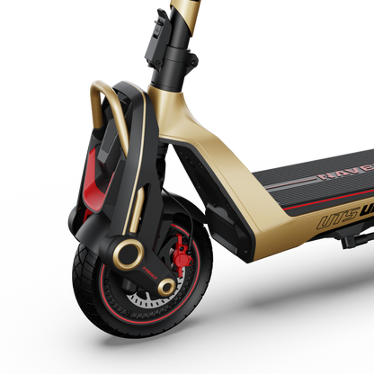 NAVEE UT5 Ultra X Dual Motor Electric Scooter with 74.6-Mile Range, 43.5 MPH Top Speed, 2400W Dual Motors and Dual Hydraulic Suspension