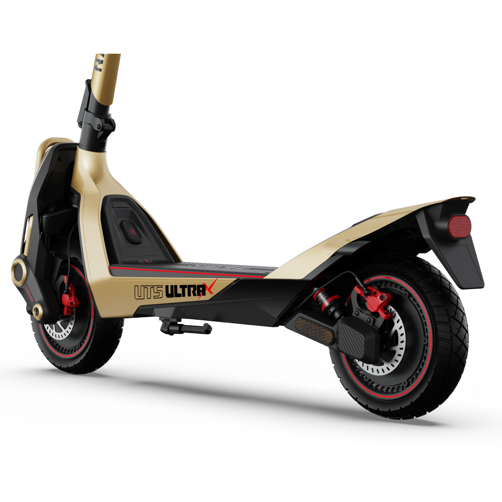 NAVEE UT5 Ultra X Dual Motor Electric Scooter with 74.6-Mile Range, 43.5 MPH Top Speed, 2400W Dual Motors and Dual Hydraulic Suspension