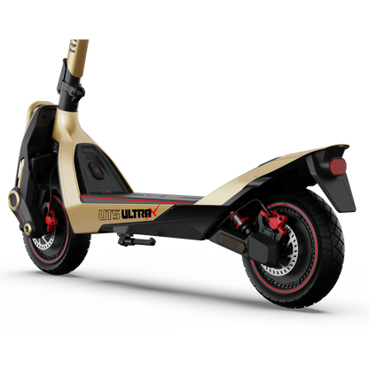 NAVEE UT5 Ultra X Dual Motor Electric Scooter with 74.6-Mile Range, 43.5 MPH Top Speed, 2400W Dual Motors and Dual Hydraulic Suspension