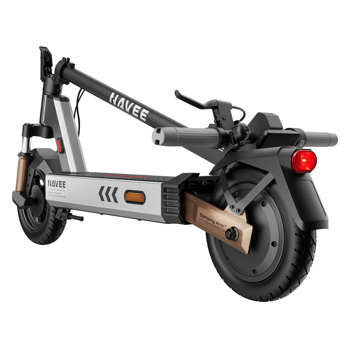 NAVEE G5 Max Foldable Electric Scooter with 43.5-Mile Range, 20 MPH Top Speed, 1000W Peak Motor and Front & Rear Suspension