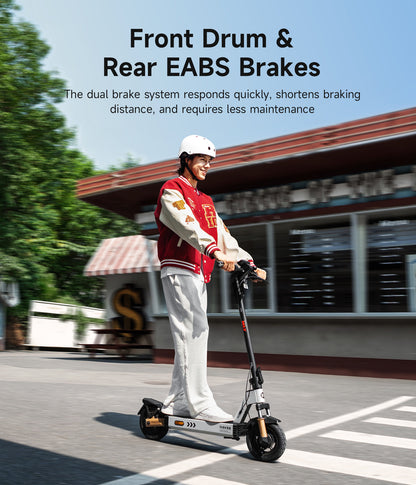 NAVEE G5 Max Foldable Electric Scooter with 43.5-Mile Range, 20 MPH Top Speed, 1000W Peak Motor and Front & Rear Suspension
