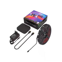 APP Control RGBIC Dream Color Immersion TV Backlight Sync Smart LED Strip DC12V for 55-65 Inches TV