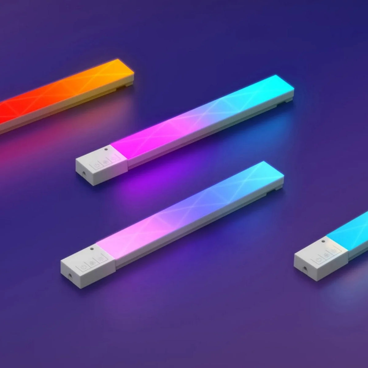 High Quality Smart Glide Ambience Wall Light RGB DIY 3pcs/set WIFI Connection Splicing Atmosphere Night Light