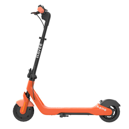 NAVEE K100 Pro Kids Foldable Electric Scooter with 8.7-Mile Range, Adjustable Handlebar Height, RGB Ambient Lights and Foldable Design
