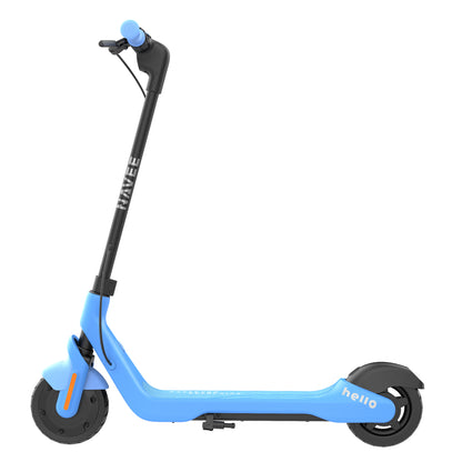 NAVEE K100 Kids Electric Scooter with 8.7-Mile Range, 9.9 MPH Top Speed, RGB Ambient Lights and Lightweight Foldable Design