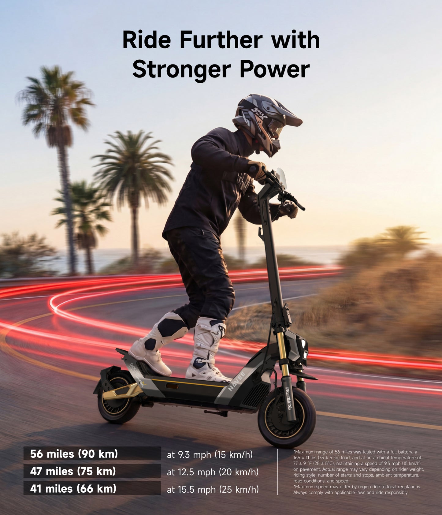 NAVEE NT5 Ultra X Dual Motor Electric Scooter with 55.9-Mile Range, 40 MPH Top Speed, 2400W Peak Power and Dual Suspension