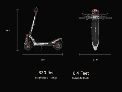 NAVEE UT5 Max Electric Scooter with 62.1-Mile Range, 31.1 MPH Top Speed, 2400W Peak Motor and Dual Hydraulic Suspension