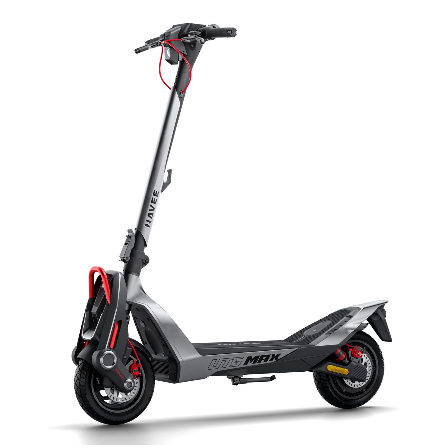 NAVEE UT5 Max Electric Scooter with 62.1-Mile Range, 31.1 MPH Top Speed, 2400W Peak Motor and Dual Hydraulic Suspension