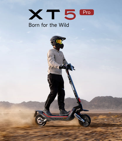 NAVEE XT5 Pro Off-Road Foldable Electric Scooter with 46.6-Mile Range, 31 MPH Top Speed, 2200W Peak Motor and Patented Suspension System